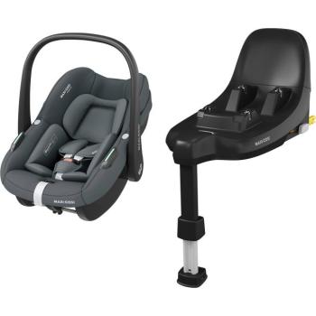 Maxi-Cosi Pebble S Tonal Graphite + FamilyFix S bázistalp kép