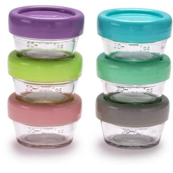 Melii Ételtároló üveg 59 ml - 6 db