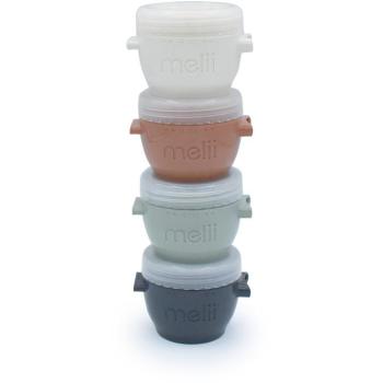 Melii Snap&Go doboz élelmiszerre, 118 ml-es bézs/szürke - 4 darab kép