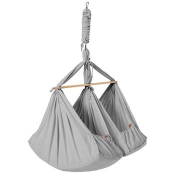 Membantu Organic Twin Hammock Basic Grey kép