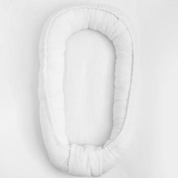 Muszlin bölcső újszülötteknek New Baby fehér kép