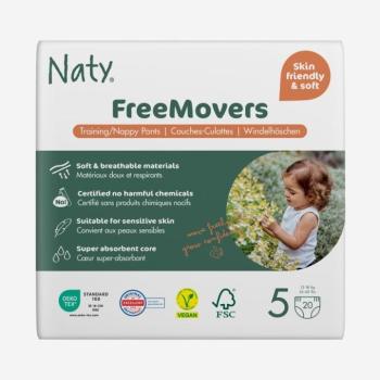 NATY Freemovers Junior bugyipelenka, méret: 5, 20 db