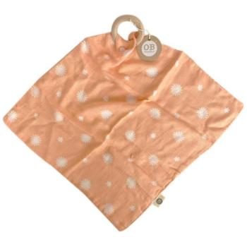 OB Designs Daisy Print 40 x 40 cm - Peach