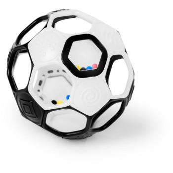 Oball Rattle Goals 10 cm Black / White kép