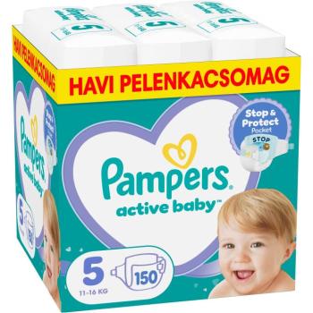PAMPERS Active Baby 5 (150 db) kép