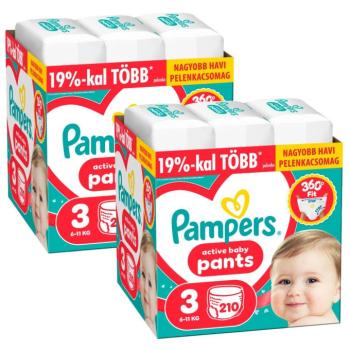 Pampers Active Baby Bugyipelenka 6-11kg Midi 3 (420db) kép