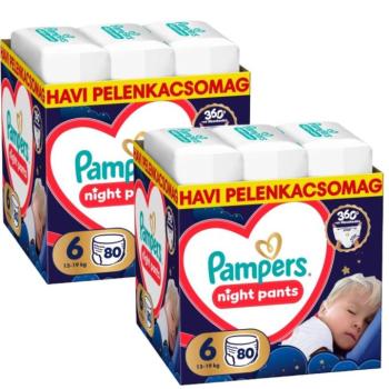 Pampers Night Bugyipelenka 13-19kg Junior 6 (160db) kép