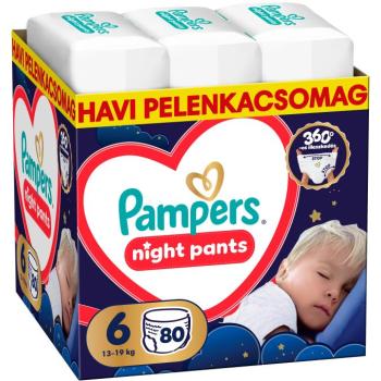 PAMPERS Pants Night 6 (80 db) kép