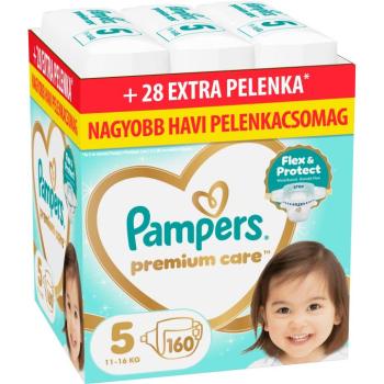 PAMPERS Premium Care 5 (160 db) kép