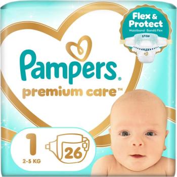 PAMPERS Premium Care Newborn 1 (26 db) kép