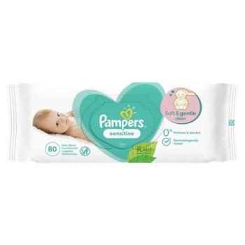 Pampers Sensitive Törlőkendő 6x80db kép