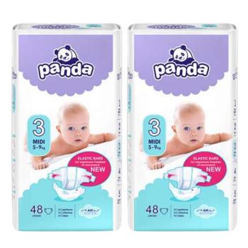 Panda Nadrágpelenka 5-9kg Midi 3 (2x48db)