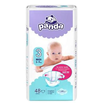 Panda Nadrágpelenka 5-9kg Midi 3 (48db) kép