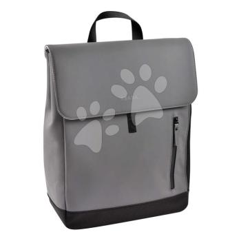 Pelenkázó hátizsák Oslo Changing Bag Mineral Grey Beaba vízhatlan pelenkázó alátéttel és pántokkal a babakocsihoz szürke kép