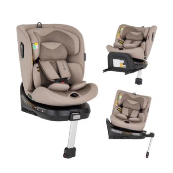 PETITE&MARS Autósülés Twistguard Pro i-Size Tan Brown Air 40-150 cm(0-36 kg) kép