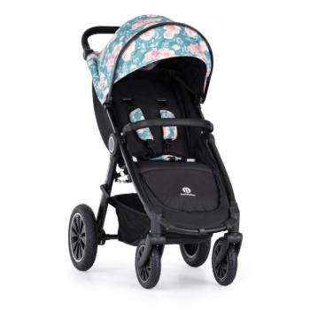 PETITE&MARS Babakocsi Street+ Air Black + Canopy Limited 100 Roses kép