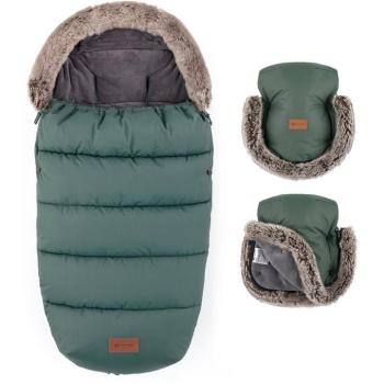 PETITE&MARS Comfy 4in1 bundazsák + Furry Veritable Khaki kesztyű kép