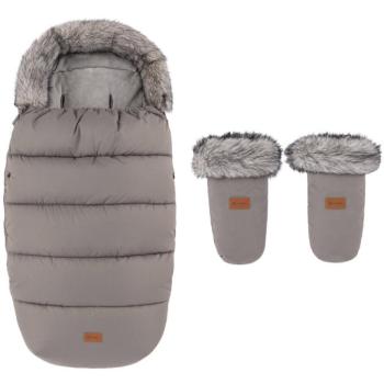 PETITE&MARS Comfy 4in1 téli bundazsák + Fjora babakocsi kesztyű, Mocha Mousse kép