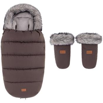 PETITE&MARS Comfy 4in1 téli bundazsák + Fjora babakocsi kesztyű, Rich Brown kép