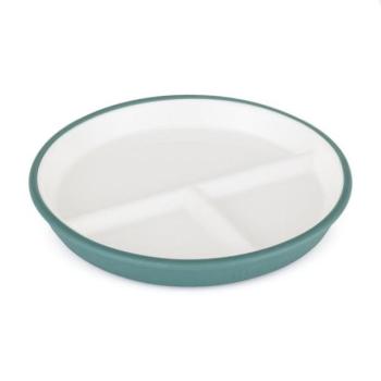 PETITE&MARS Kerámia tányér szilikon borítással Misty Green kép