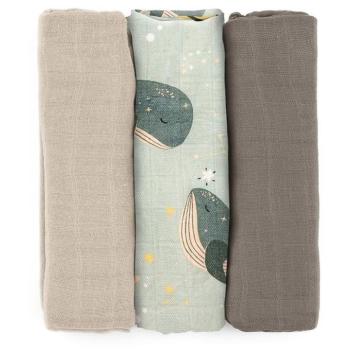 PETITE&MARS Moussy Whale Song 68 × 68 cm, 3 db kép