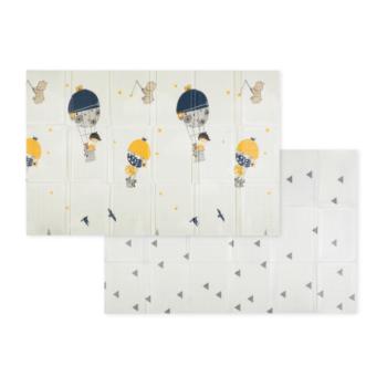 PETITE&MARS Összecsukható játszószőnyeg Campy L 130x200cm Hegyek&Háromszögek kép