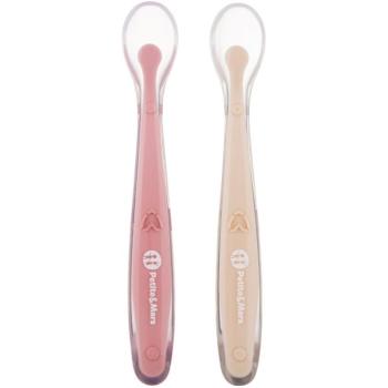 PETITE&MARS Szilikon kanál tokkal Take&Match Sand Rose 6h+, 2 darab kép