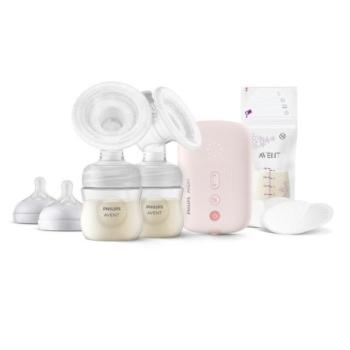 Philips AVENT Elektromos anyatej mellszívó DUO SCF397/31 kép