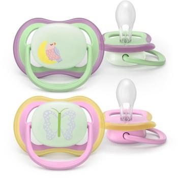 Philips AVENT SCF376/29 Ultra Air éjszakai cumi, 6-18 hónap, 2 darab kép