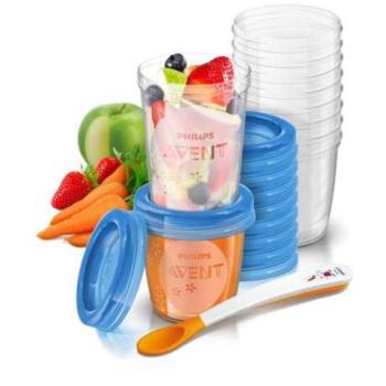 Philips AVENT SCF721/20 VIA kisgyermek étkezéskészlet, 20 darabos kép