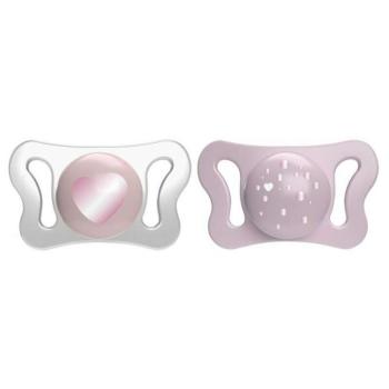 CHICCO Cumlík Physio Micro szilikon 0-2 hónapos lány 2 db kép