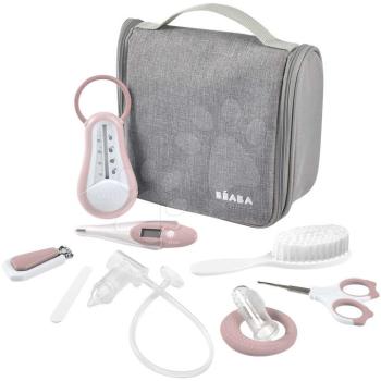 Piperecikkek kisbabának Hanging Toiletry Pouch Beaba felakasztható táskában 9 kiegészítő rózsaszín kép