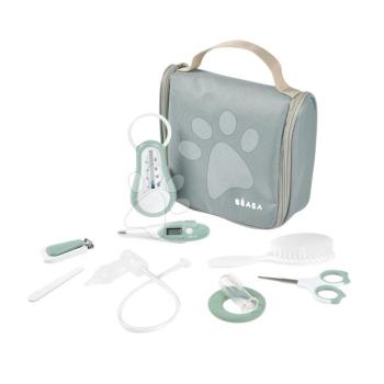 Piperecikkek kisbabának Hanging Toiletry Pouch Beaba Sage Green felakasztható táskában 9 kiegészítő zöld 0 hó kép