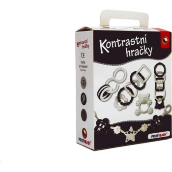 Profibaby Contrast játékok - csörgő, rágcsáló, babakocsis korlát kép