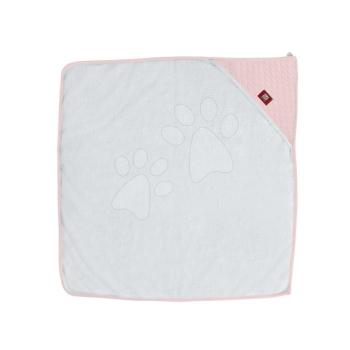Red Castle fürdőlepedő csecsemőnek kapucnival Fleur de Coton® 0304164 rózsaszín