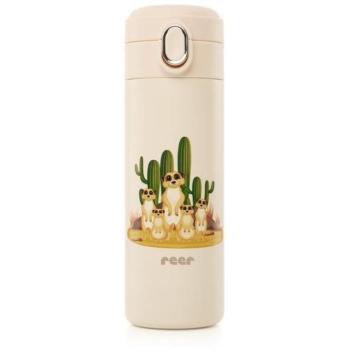 REER 350 ml, szívószállal, krémfehér