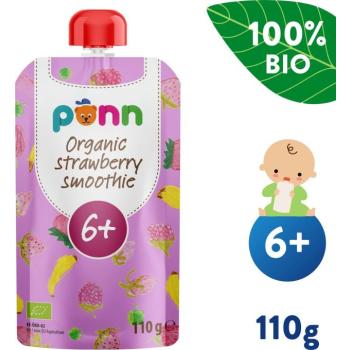 SALVEST Ponn BIO gyümölcspüré málnával (110 g)
