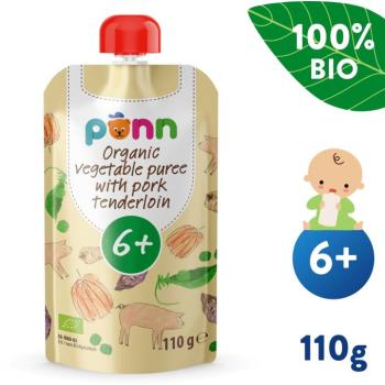 SALVEST Ponn BIO sertés szűzpecsenye zöldségpürével (110 g) kép