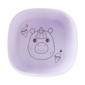 SKIP HOP Szilikon tál Besties Squad Purple, 2 éves kortól kép