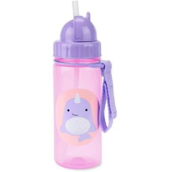 SKIP HOP Zoo Bögre PP szalmával PVC és BPA nélkül Narval 12 m + kép