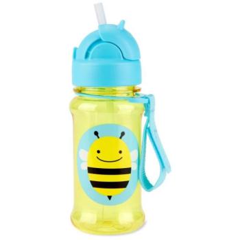 SKIP HOP Zoo tritan Szívószálas palack 355ml Méhecske 12hó+ kép