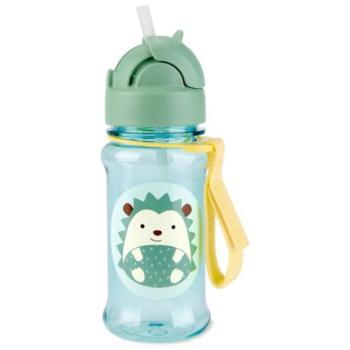 SKIP HOP Zoo tritan Szívószálas palack 355ml Sün 12hó+ kép