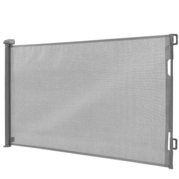 Springos állítható biztonsági kapu 86-155 cm - szürke kép