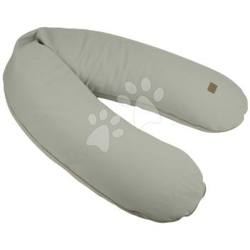 Szoptatós párna Big Flopsy™ French Terry Misty Green Beaba 180 cm zöld kép