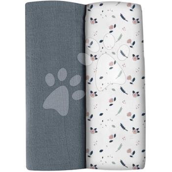 Textil pelenkák pamut muszlinból Bolte 2 Swadlles 120 cm Beaba Stormy Weather/Spring Flower 2 darab 0 hó-tól kép