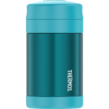 THERMOS FUNtainer gyerek ételtermosz + kanál, 0,47 l, türkizkék kép