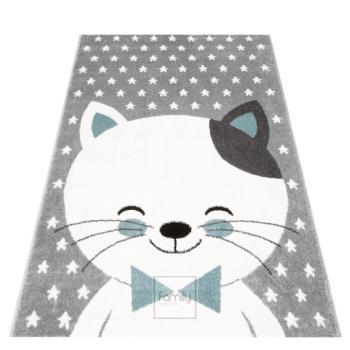 Tomcat Murko szürke szobaszőnyeg fiúknak Szélesség: 80 cm | Hossz: 150 cm kép