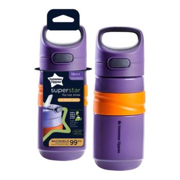Tommee Tippee sport palack szívószállal, 500 ml lila kép