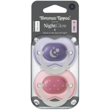 Tommee Tippee Night szilikon cumi, 6-18 m, 2 db kép