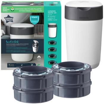 Tommee Tippee Twist & Click pelenkatároló + 4 utántöltő kazetta kép